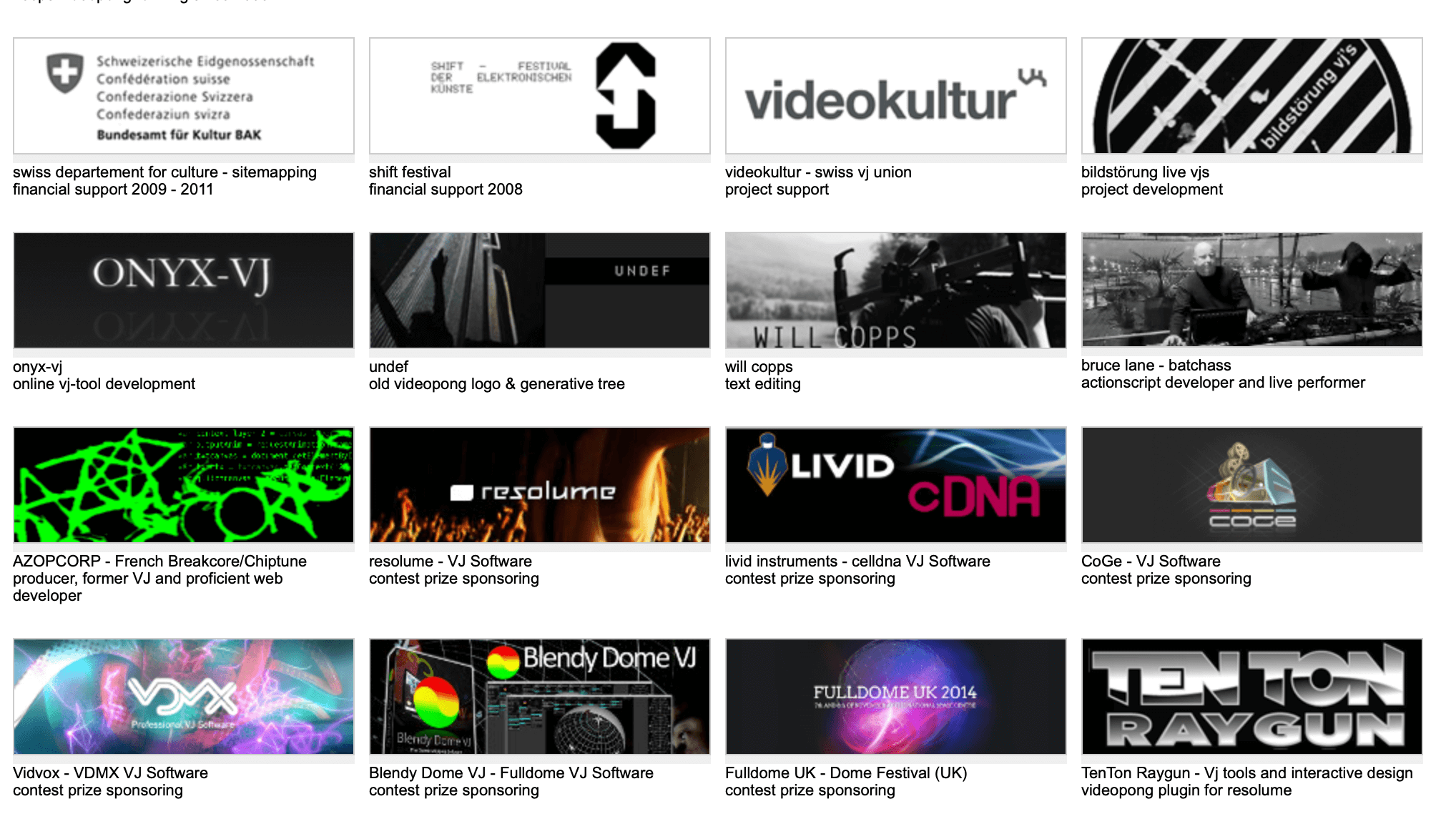 Videopong, A Community for VJs, Content Creators, and Video Artists